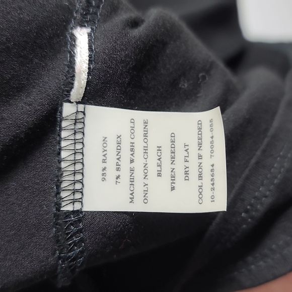 ANN TAYLOR Faux Wrap Midi Dress V-Neck Cap Sleeve Short Pullover Size Small - Picture 3 of 12